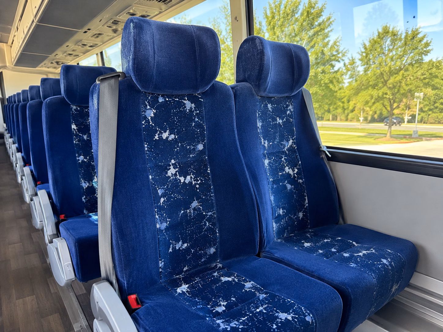 ann arbor charter bus services inside